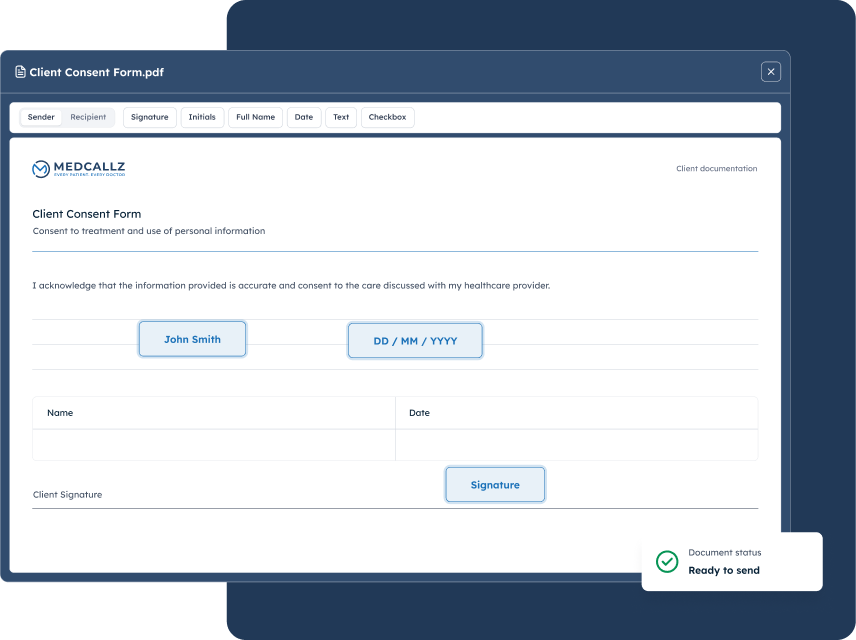 Sign Documents <br>Without The Paperwork